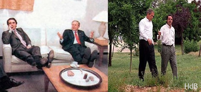 Aznar Escenifica Su Apoyo A George W Bush En La Inminente Invasi n De Aznar Escenifica Su Apoyo A George W Bush En La Inminente Invasi n De